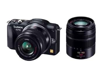 Panasonic - 【極美品】Panasonic DMC−GF5 DMC-GF5WA-K Amazon.co.jp: Panasonic Lumix GF5 Double Zoom Lens Kit with